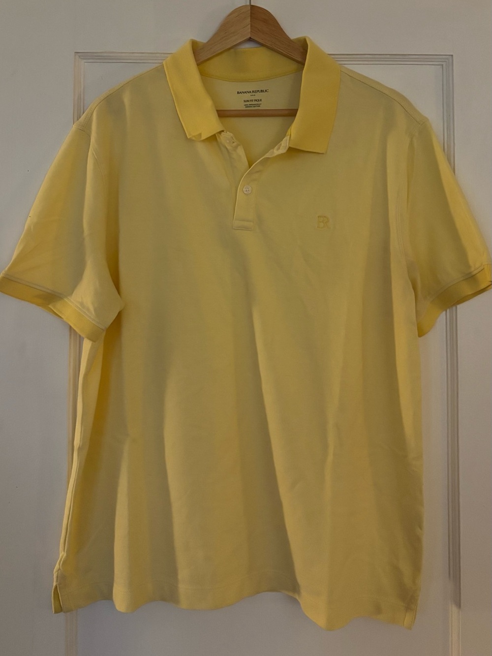 Banana Republic Slim Fit Pique Polo Shirt